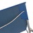 Cadeiras de Praia Dobráveis 2 pcs Aço e Tecido Oxford Azul