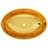 Lavatório 40x33x13,5 cm Cerâmica Dourado