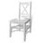 Mobiliário De Madeira Com Mesa E 4 Cadeiras Branco