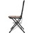 Cadeiras de Bistrô Dobráveis 2 pcs Cerâmica Terracota