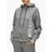 Casaco de Desporto para Mulher Calvin Klein Full Zip Cinzento Escuro S