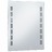 Espelho de parede LED para casa de banho 50x60 cm
