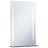 Espelho de parede LED c/ prateleira casa de banho 60x80 cm