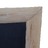 Quadro-negro 3 pcs 30x70 cm madeira de teca