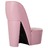 Cadeira Estilo Sapato de Salto Alto Couro Artificial Rosa