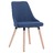 Cadeiras de Jantar 2 Pcs Tecido Azul