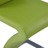 Cadeiras de jantar ziguezague 2 pcs couro artificial verde