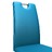 Cadeiras De Jantar Ziguezague 2 Pcs Couro Artificial Azul