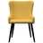 Cadeiras De Jantar 2 Pcs Tecido Amarelo