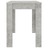 Mesa de jantar 120x60x76 cm contraplacado cinzento cimento