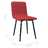 Cadeiras De Jantar 2 Pcs Tecido Vermelho Tinto