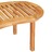Mesa de centro 90x50x45 cm madeira de teca maciça