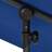 Guarda-sol de Exterior com Mastro Alumínio 180x130cm Azul-ciano