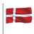 Bandeira da Dinamarca 90x150 cm