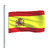 Bandeira da Espanha 90x150 cm