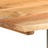 Mesa de jantar 160x80x76 cm madeira de acácia maciça