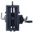 Torno-prensa manual com corrediça transversal 127 mm