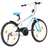 Bicicleta de Criança Roda 20" Azul e Branco