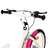 Bicicleta de Criança Roda 24" Rosa e Branco