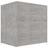 Mesas de cabeceira 2 pcs 40x30x40cm contraplacado cinzento cimento