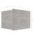 Mesa de Cabeceira 40x30x30 cm Contraplacado Cinzento Cimento