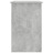Secretária 100x50x76 cm contraplacado cinzento cimento