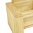 Cadeira de jardim 89x76x76 cm madeira de pinho impregnada
