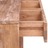 Mesa consola 110x35x75 cm madeira de teca maciça