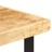 Mesa de bar 60x60x107 madeira de mangueira áspera