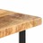 Mesa de bar 120x58x107 cm madeira áspera