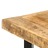 Mesa de bar 150x70x107 cm madeira áspera