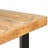 Mesa de bar 180x70x107 cm madeira áspera