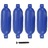 Defensas de Barco 4 pcs 58,5x16,5 cm Pvc Azul