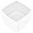 Mesa De Apoio 54x54x36,5 Cm Plástico Branco