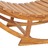 Espreguiçadeira de baloiço madeira de teca maciça