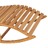 Espreguiçadeira de baloiço madeira de teca maciça