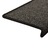 Tapete/carpete para degraus 15 pcs 65x25 cm antracite
