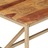 Mesa de centro 120x60x40 cm madeira de sheesham maciça