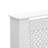 Coberturas de radiador 2 pcs 172x19x81,5 cm MDF branco