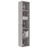 Estante 40x30x189 cm contraplacado cinzento cimento
