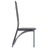 Cadeiras de jantar 6 pcs couro artificial cinzento