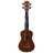 Conjunto ukulele soprano infantil c/ saco madeira escura 23"