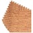 Tapetes de chão 6 pcs 2,16 ㎡ espuma de EVA grãos madeira