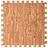 Tapetes de chão 6 pcs 2,16 ㎡ espuma de EVA grãos madeira