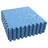 Tapetes de chão 24 pcs 8,64 ㎡ espuma de EVA azul