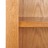 Estante c/ 6 prateleiras 90x22,5x200 cm madeira carvalho maciça