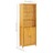 Estante com 2 portas 90x30x200 cm madeira de carvalho maciça