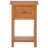 Mesa de apoio com gaveta 35x27x55 cm madeira carvalho maciça