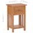 Mesa de apoio com gaveta 35x27x55 cm madeira carvalho maciça