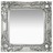 Espelho de Parede Estilo Barroco 40x40 cm Prateado
